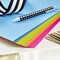 250/Pack Color Cardstock -"Bright" Assortment, 65 lb Cover Weight, 8.5 x 11, Assorted